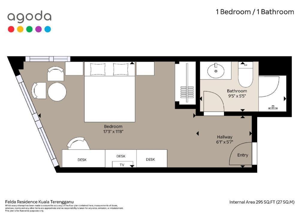 Felda Residence Kuala Terengganu Eksteriør bilde